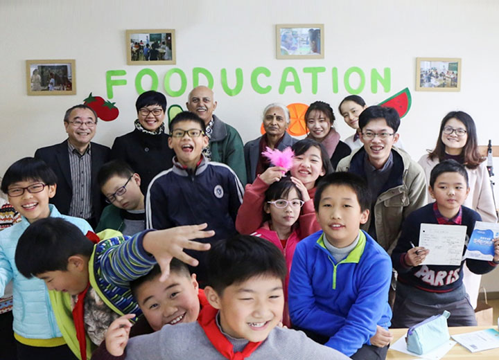 食育課獲得學校認可